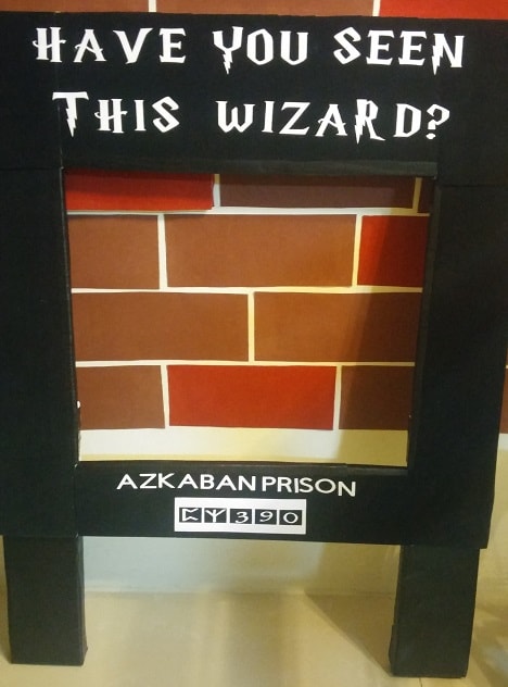 prizoner of azkaban homemade photo booth